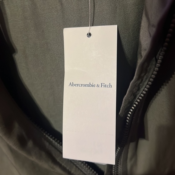 Abercrombie & Fitch XS Geen cropped hooded utility jacket - Picture 5 of 6
